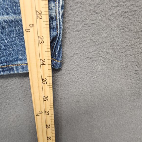 Universal Thread Jeans Womens 14 Short Blue Vintage Straight Denim Stretch NEW - Picture 8 of 16